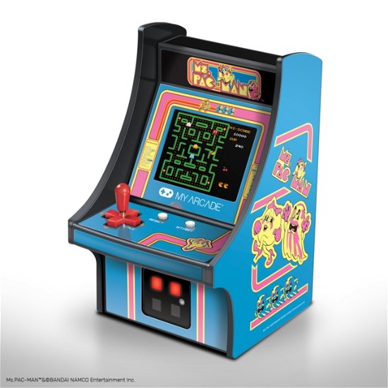 Micro Player 6.75 Ms. Pac-man Collectible Retro - My Arcade - Merchandise - MY ARCADE - 0845620032303 - April 1, 2023