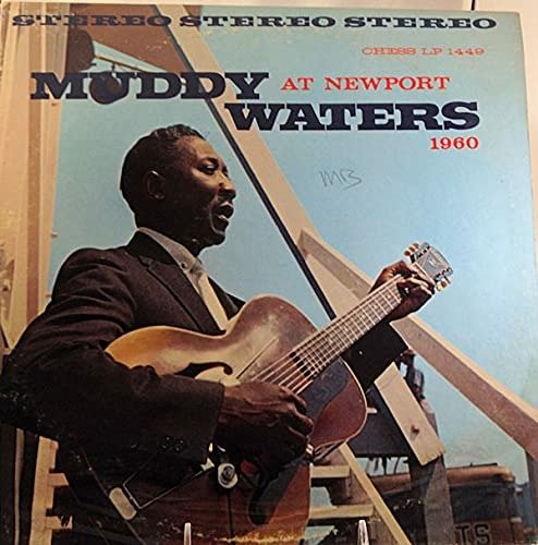Cover for Muddy Waters · At Newport 1960 (Cyan Blue Vinyl) (LP) (2021)