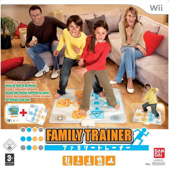 Cover for Namco Bandai · Family Trainer + Mat (Wii)