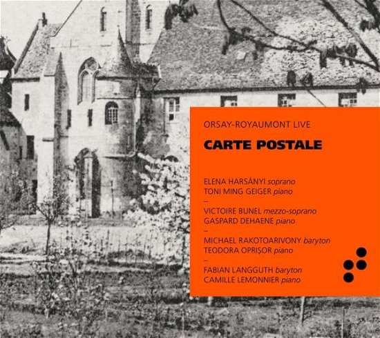Cover for Elena Harsanyi / Toni Ming Geiger / Victoire Bunel / Gaspard Dehaene / Michael Rakotoarivony / Teodora Oprisor / Fabian Langguth / Camille Lemonnier · Carte Postale (CD) (2021)