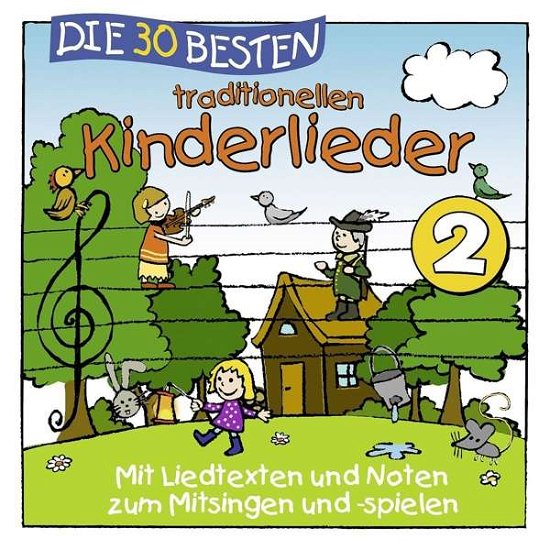 Die 30 Besten Traditionellen Kinderlieder Vol.2 - Simone Sommerland,karsten Glück & Die Kita-frösche - Musiikki - SAMMEL-LABEL - 4260167471303 - perjantai 23. syyskuuta 2016