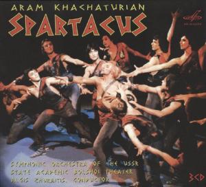 Cover for Aram Khachaturian · Spartacus, Ballet (CD) [Digipak] (2013)