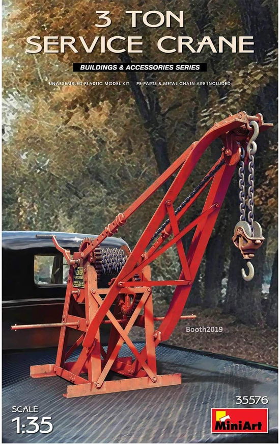 Cover for MiniArt · 3 Ton Service Crane (Zabawki)