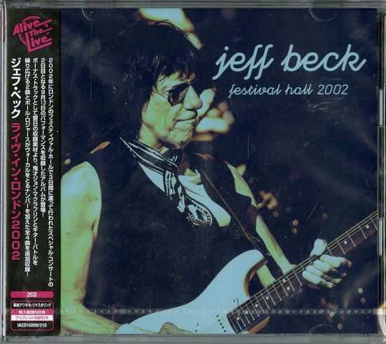 Cover for Jeff Beck · Festival Hall 2002 (CD) [Japan Import edition] (2019)