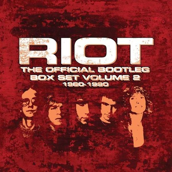 Cover for Riot · Official Bootleg Box Set Volume 2: 1980-1990 (CD) (2018)