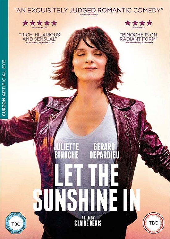 Cover for Let the Sunshine in · Let The Sunshine In (DVD) (2018)