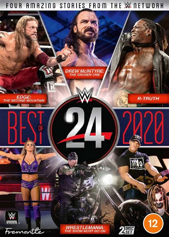 Cover for Wwe · WWE - WWE 24 The Best Of 2020 (DVD) (2021)