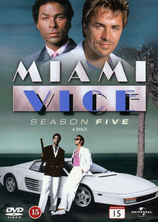 Cover for Miami Vice · Miami Vice Season 5 (Rwk 2011) (DVD) (2011)