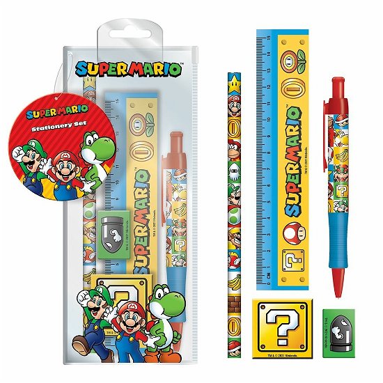 Super Mario (Stationery Bag / Set Cancelleria) - Nintendo: Pyramid - Koopwaar -  - 5051265734303 - 