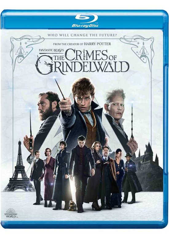 Cover for Fantastic Beasts: The Crimes of Grindelwald (Blu-ray 3D) · Fantastic Beasts 2 - The Crimes Of Grindelwald 3D+2D (Blu-ray) (2019)
