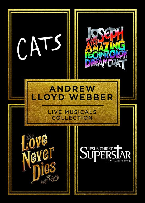 Cover for Andrew Lloyd Webber Live Musical Collections (DVD) (2019)