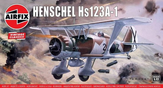 Airfix - Henschel Hs123a-1 - Airfix - Merchandise - Airfix-Humbrol - 5055286661303 - 