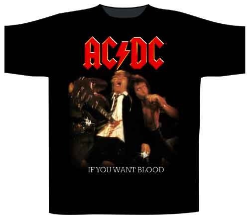 Cover for AC/DC · T/S If You Want Blood (T-shirt) [size L] (2017)