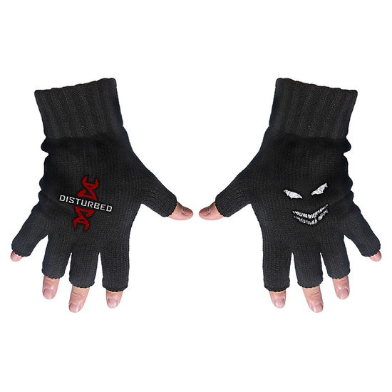 Cover for Disturbed · Disturbed Unisex Fingerless Gloves: Reddna (CLOTHES) [Black - Unisex edition]