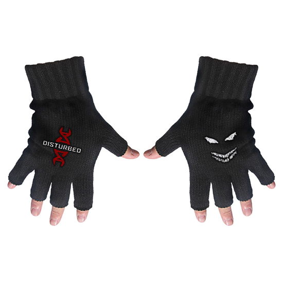 Disturbed Unisex Fingerless Gloves: Reddna - Disturbed - Koopwaar -  - 5055339796303 - 