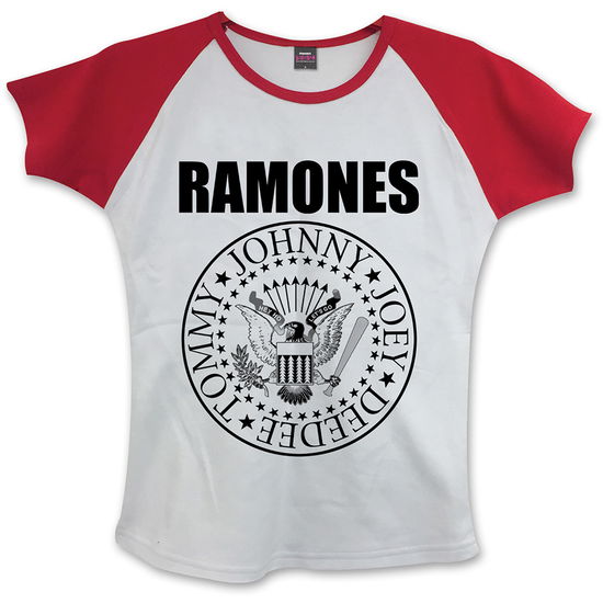 Ramones Ladies Fashion Tee: Presidential Seal (Skinny Fit) - Ramones - Marchandise - Merch Traffic - 5055979956303 - 