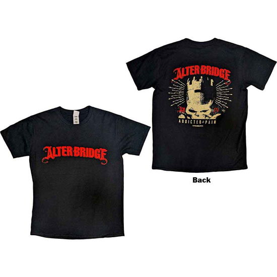 Cover for Alter Bridge · Alter Bridge Unisex T-Shirt: Addicted To Pain (Back Print) (T-shirt) [size S]