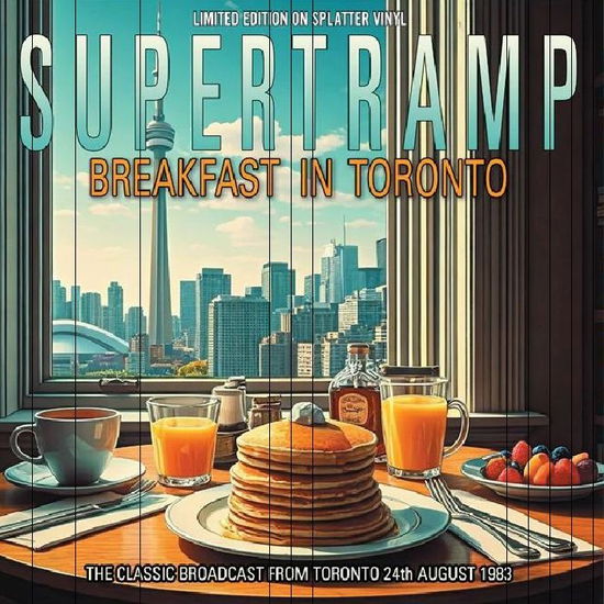 Cover for Supertramp · Breakfast In Toronto (Splatter Vinyl) (LP) (2024)