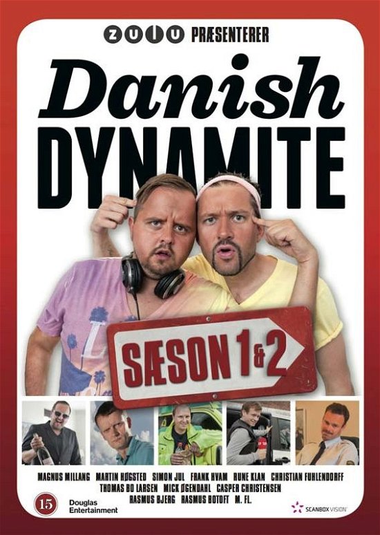 Cover for Danish Dynamite · Danish Dynamite Sæson 1 &amp; 2 (DVD) (2013)