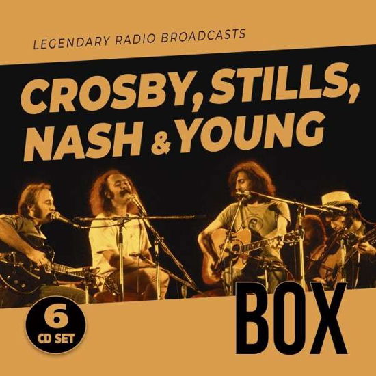 Box (6cd Set) - Crosby, Stlls, Nash & Young - Musiikki - LASER MEDIA - 6583817163303 - perjantai 23. heinäkuuta 2021