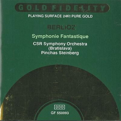 Cover for Hector Berlioz  · Sinfonia Fantastica Op 14 (1830) (CD)