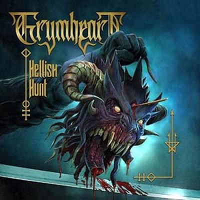 Cover for Grymheart · Hellish Hunt (CD) [Digipak] (2023)