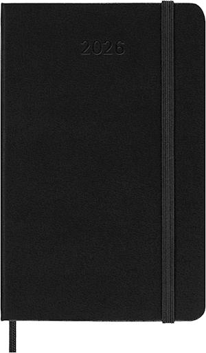 Moleskine 2026 12-Month Weekly Horizontal Pocket Hardcover Notebook: Black - Moleskine - Andere - MOLESKINE - 8056999275303 - 5. Juni 2025