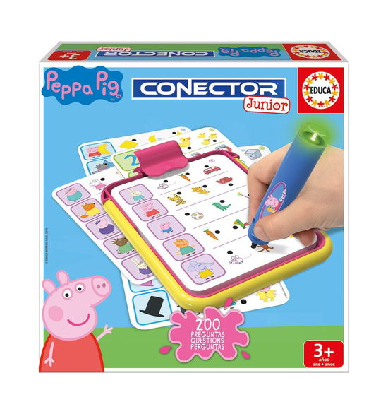 Game - Peppa Pig Conector (016230) - Educa - Merchandise - Educa - 8412668162303 - 