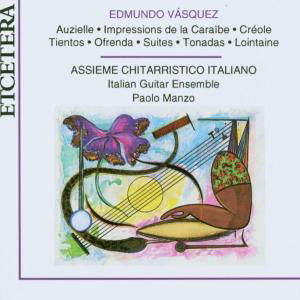 Cover for E. Vasquez · Music For Guitars (CD) (2014)