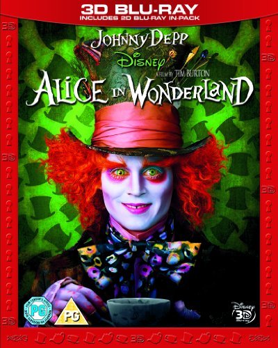 Alice In Wonderland (2010) 3D+2D - Alice in Wonderland - Elokuva - Walt Disney - 8717418291303 - maanantai 6. joulukuuta 2010