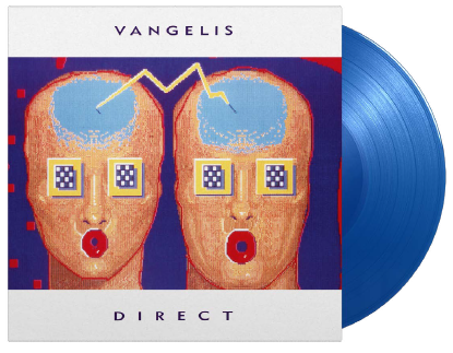Cover for Vangelis · Direct (LP) [TRANSLUCENT BLUE COLOURED edition] (2023)
