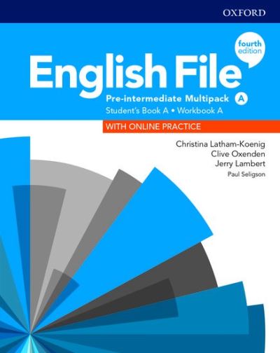 Cover for Latham-Koenig · English File: Pre-Int,SB/WB MultiPack A (Book)