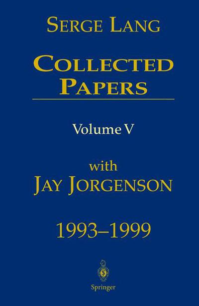 Cover for S. Lang · Collected Papers.05 (Book)