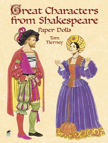 Cover for Tom Tierney · Great Characters from Shakespeare Paper Dolls - Dover Paper Dolls (MERCH) (2000)