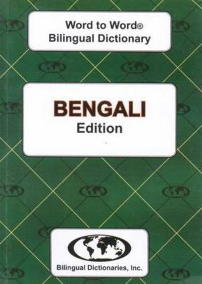 Cover for C. Sesma · English-Bengali &amp; Bengali-English Word-to-Word Dictionary (Taschenbuch) (2010)