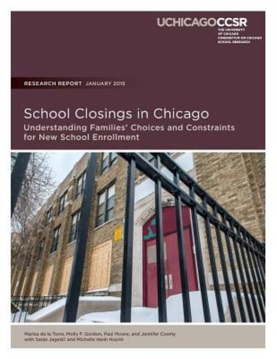 Cover for Molly F Gordon · School Closings in Chicago (Taschenbuch) (2015)