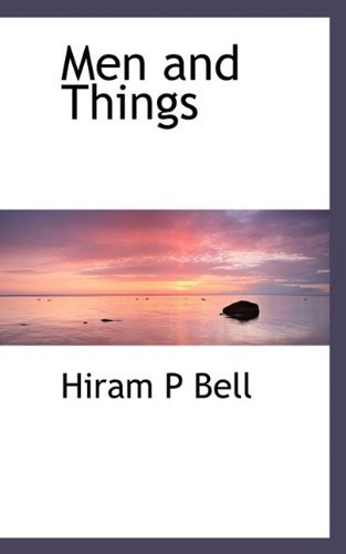 Cover for Bell · Men and Things (Paperback Bog) (2009)