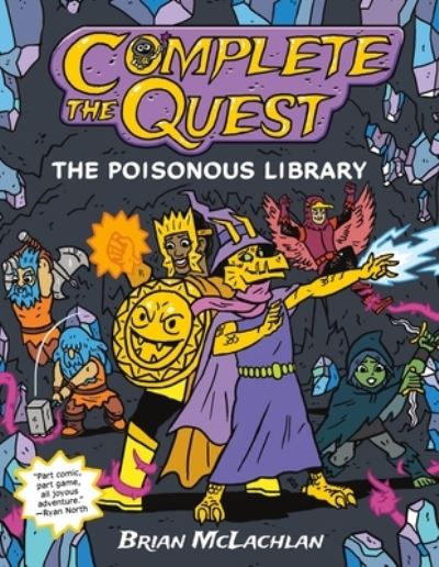 Cover for Brian McLachlan · Complete the Quest: The Poisonous Library (Paperback Book) (2021)