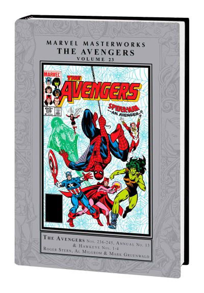 Cover for Marvel Masterworks: The Avengers Vol. 23 (Innbunden bok) (2023)