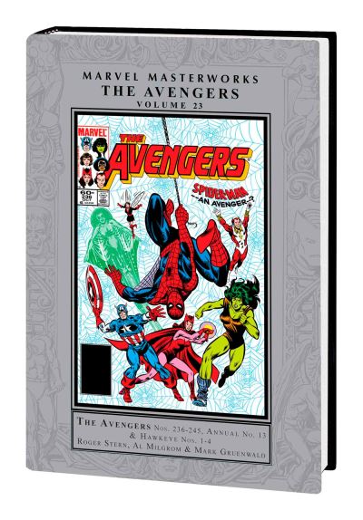 Cover for Marvel Masterworks: The Avengers Vol. 23 (Hardcover bog) (2023)