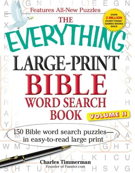 Cover for Charles Timmerman · The Everything Large-Print Bible Word Search Book, Volume II: 150 Bible Word Search Puzzles in Easy-to-Read Large Print - Everything (R) (Paperback Book) [Large Print edition] (2013)