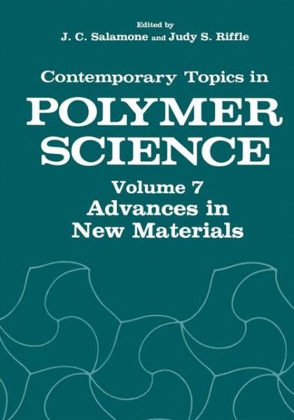 Cover for J Riffle · Advances in New Materials - Contemporary Topics in Polymer Science (Paperback Book) [Softcover reprint of the original 1st ed. 1992 edition] (2012)