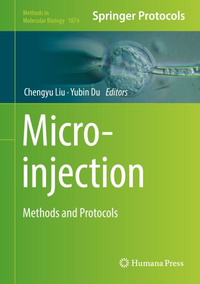 Cover for Microinjection (Book) [1st ed. 2019 edition] (2018)