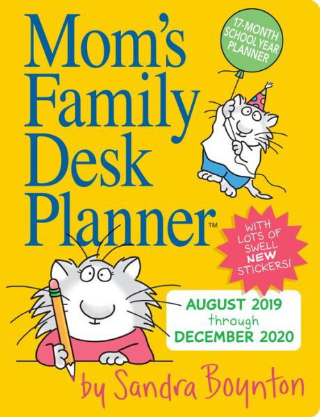 2020 Moms Family Desk Planner - Sandra Boynton - Fanituote - Workman Publishing - 9781523508303 - keskiviikko 3. heinäkuuta 2019