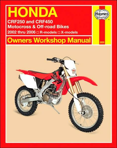 Cover for Haynes Publishing · Honda CRF250 &amp; CRF450 (02 - 06) (Paperback Book) (2006)