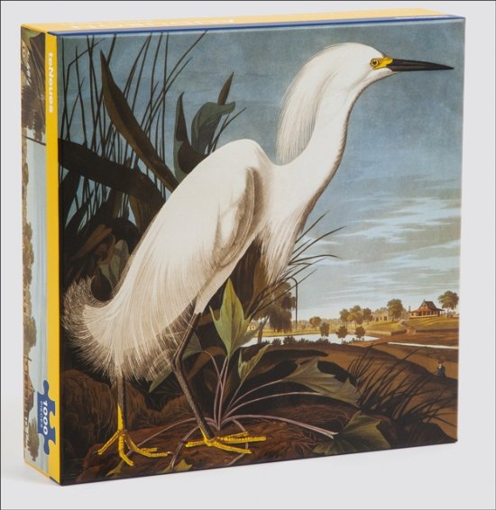 John James Audubon · Snowy Egret, James Audubon 1000-Piece Puzzle - 1000 Piece Puzzles (MERCH) (2023)