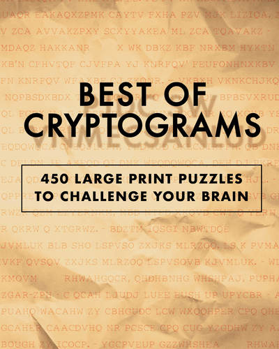 Best of Cryptograms - Rockridge Press - Books - Rockridge Press - 9781641529303 - October 15, 2019