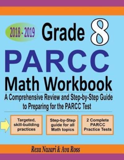 Cover for Ava Ross · Grade 8 PARCC Mathematics Workbook 2018 - 2019 (Paperback Book) (2018)