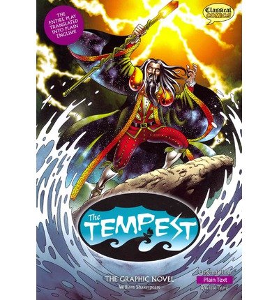 Cover for William Shakespeare · The Tempest The Graphic Novel: Plain Text (Taschenbuch) [British English edition] (2009)