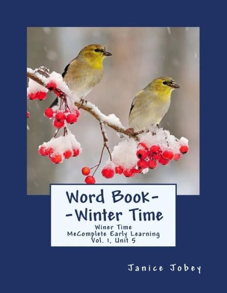 Cover for Janice Jobey · Word Book--Winter Time (Paperback Book) (2018)